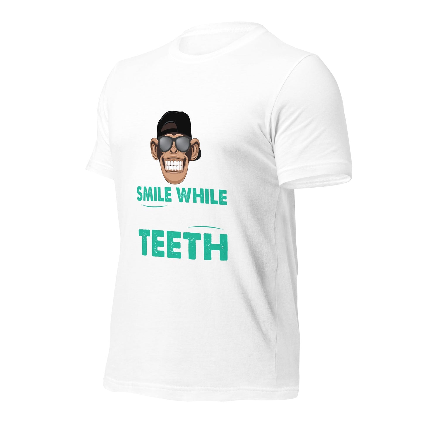 Life is Short, Smile while you still have teeth - Unisex t-shirt by DarkByteGear