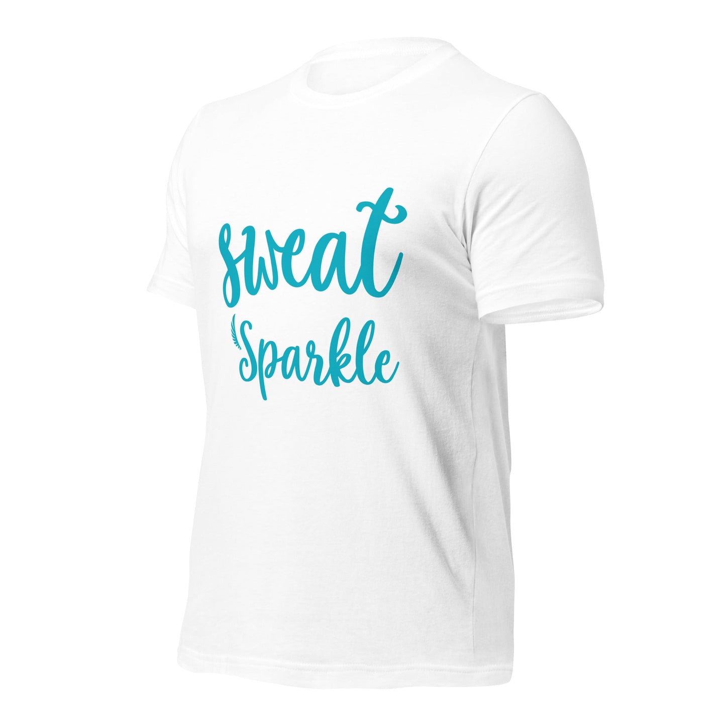I don't sweat I sparkle - Unisex t-shirt by DarkByteGear