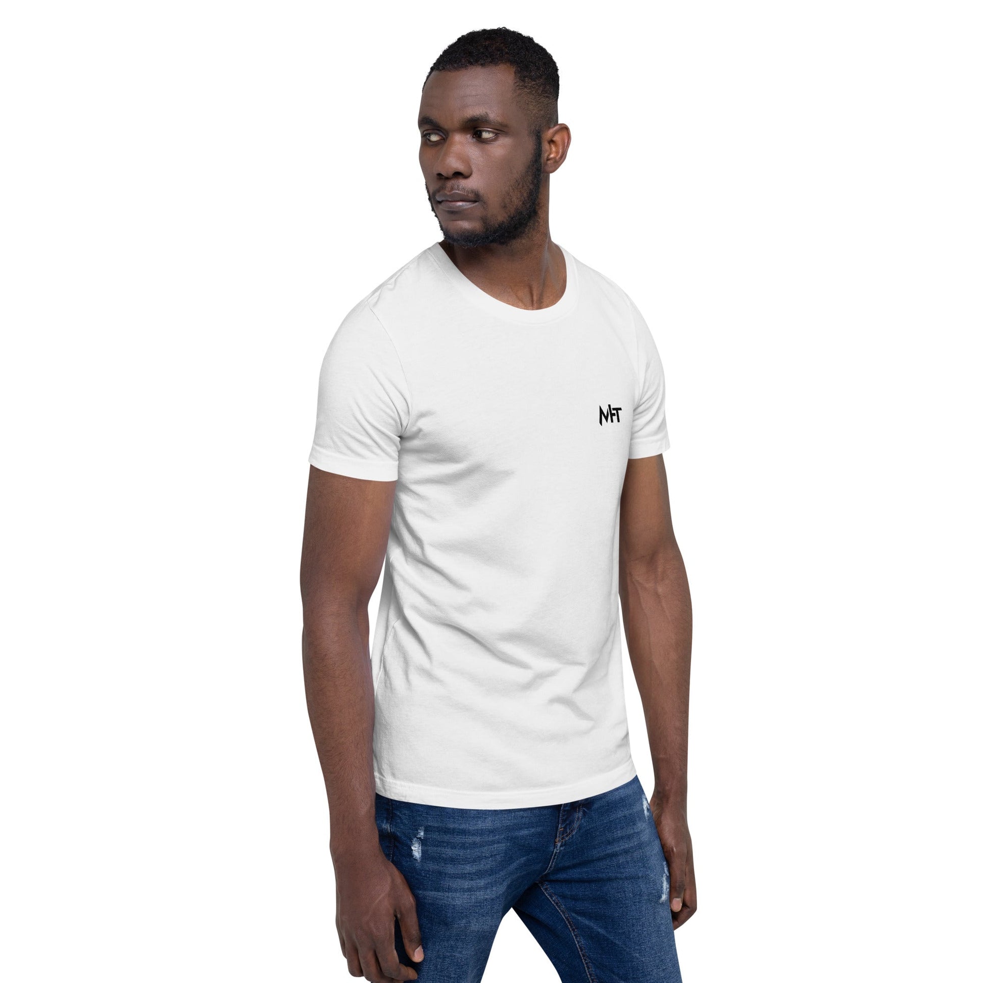 Crypto King - Unisex t-shirt (back print) by DarkByteGear