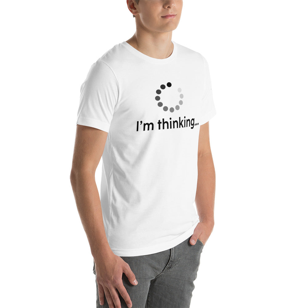 I'm thinking - Unisex t-shirt by DarkByteGear