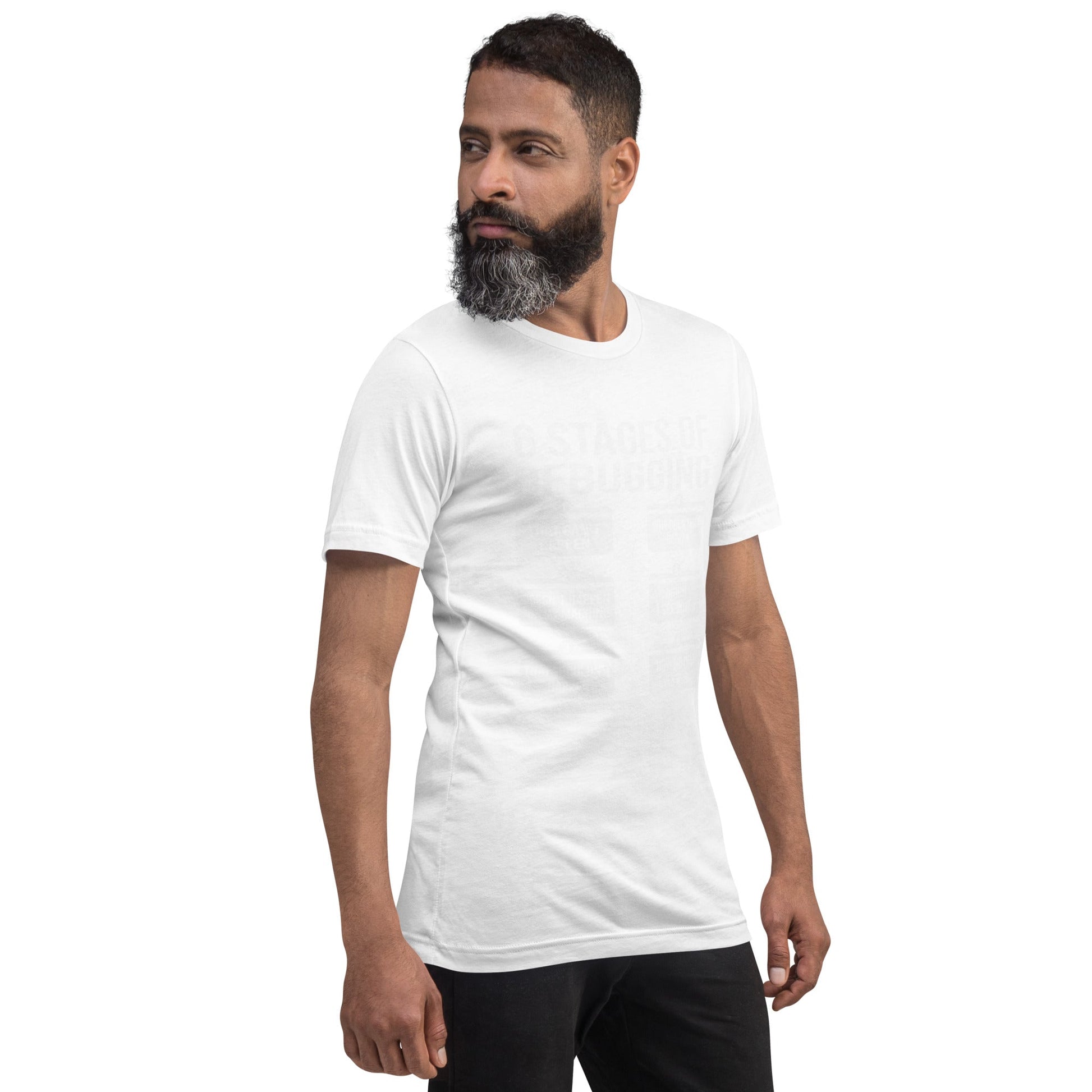 6 Stages of Debugging - Unisex t-shirt by DarkByteGear