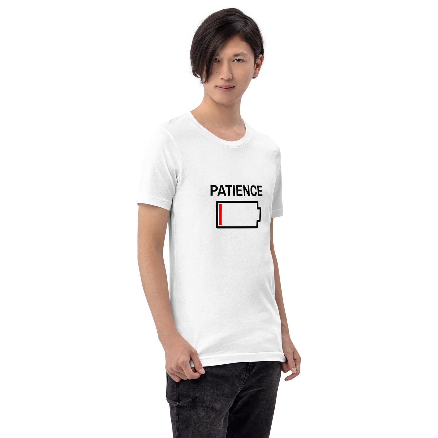 Patience - Unisex t-shirt ( Back Print ) by DarkByteGear