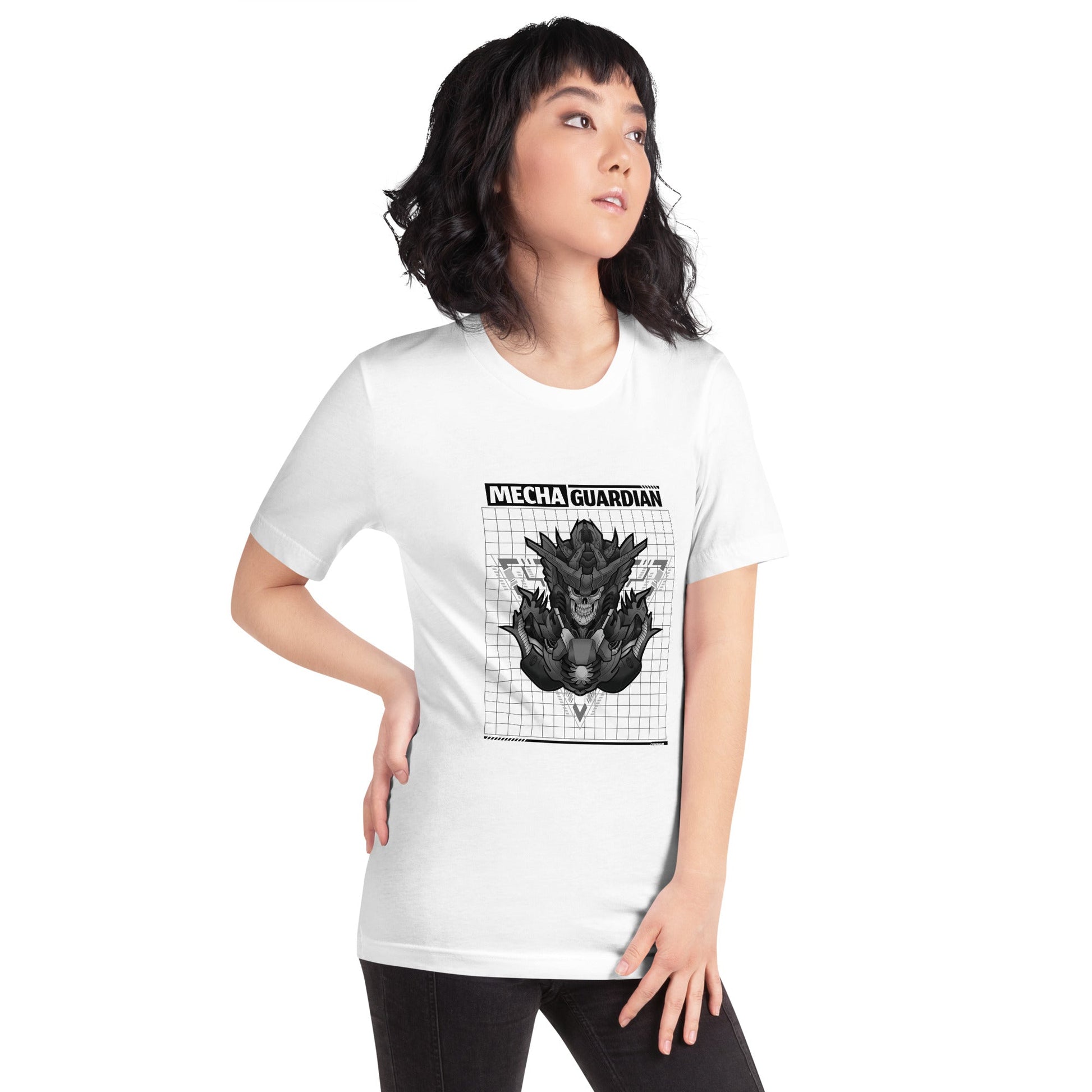 Mecha Guardian - Unisex t-shirt by DarkByteGear