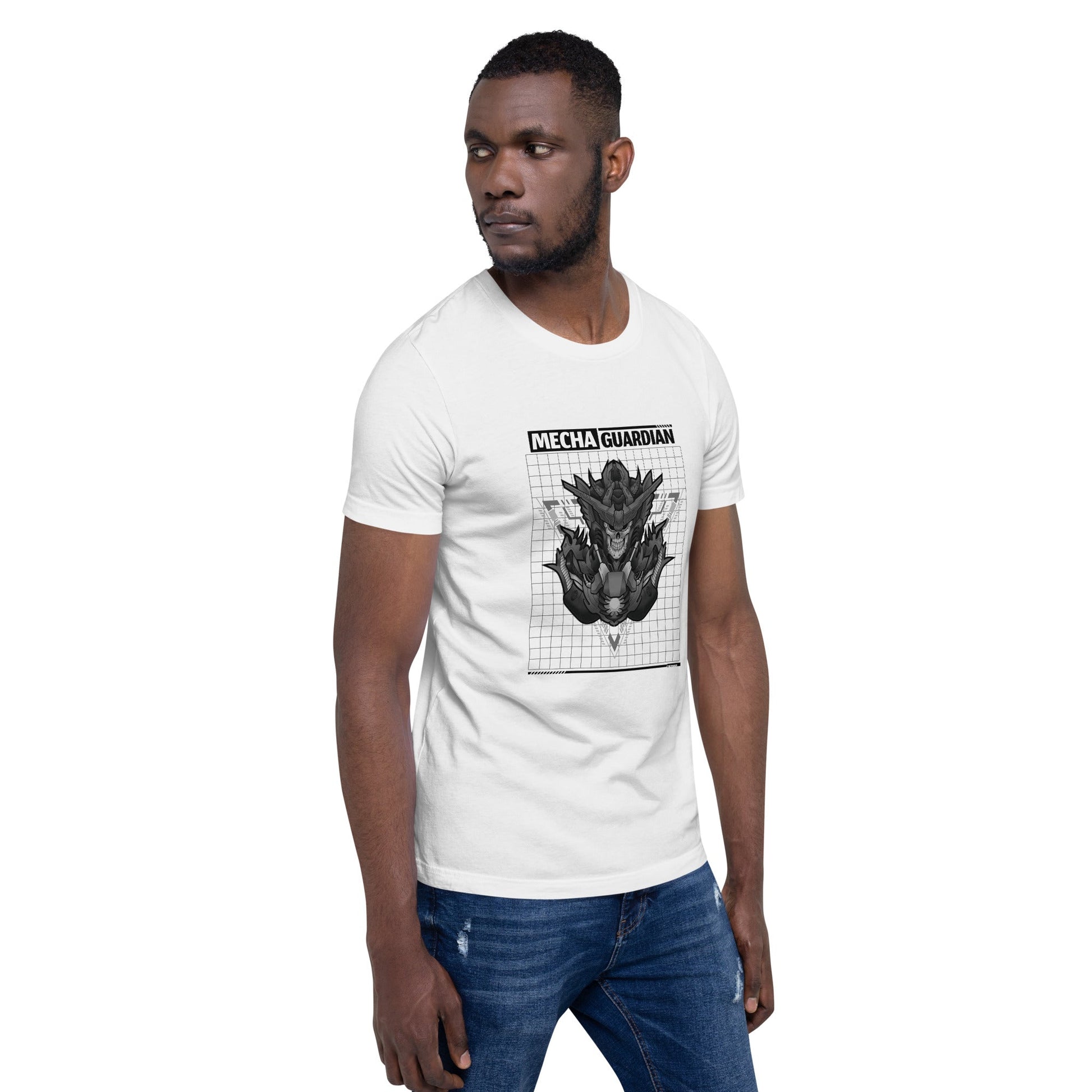 Mecha Guardian - Unisex t-shirt by DarkByteGear