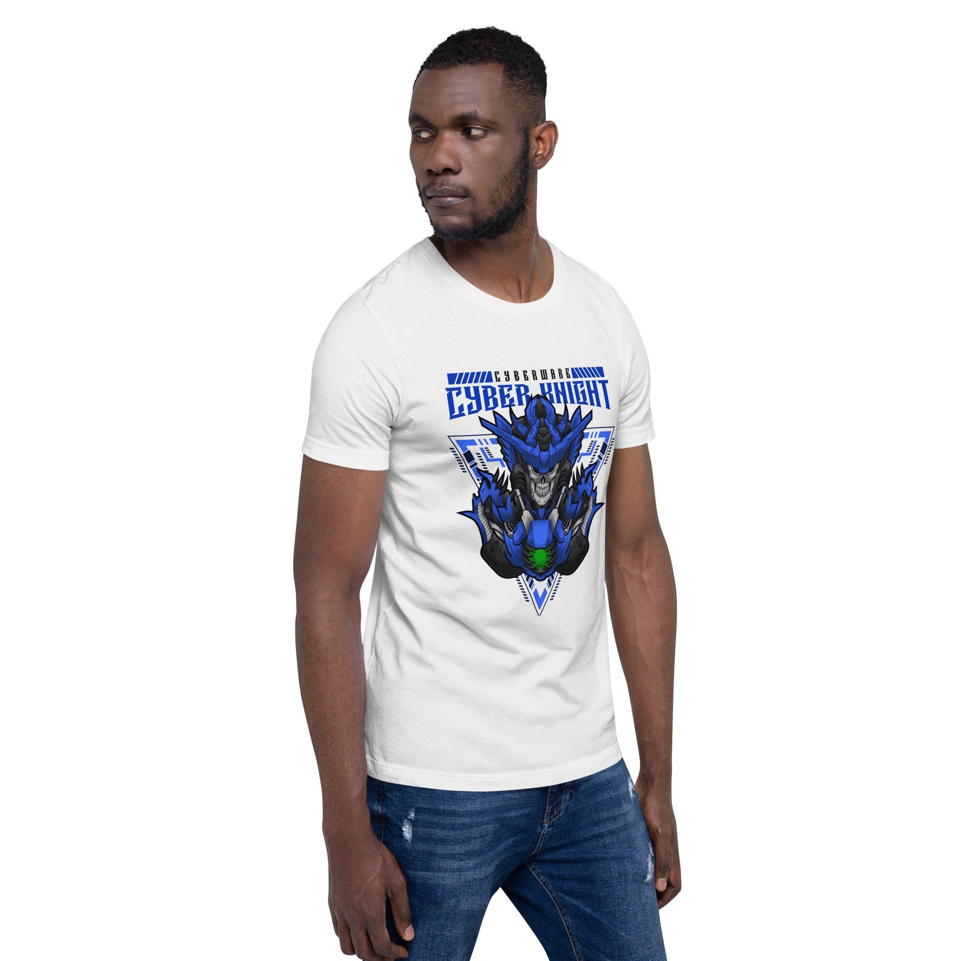 CyberWare Cyber knight - Unisex t-shirt by DarkByteGear