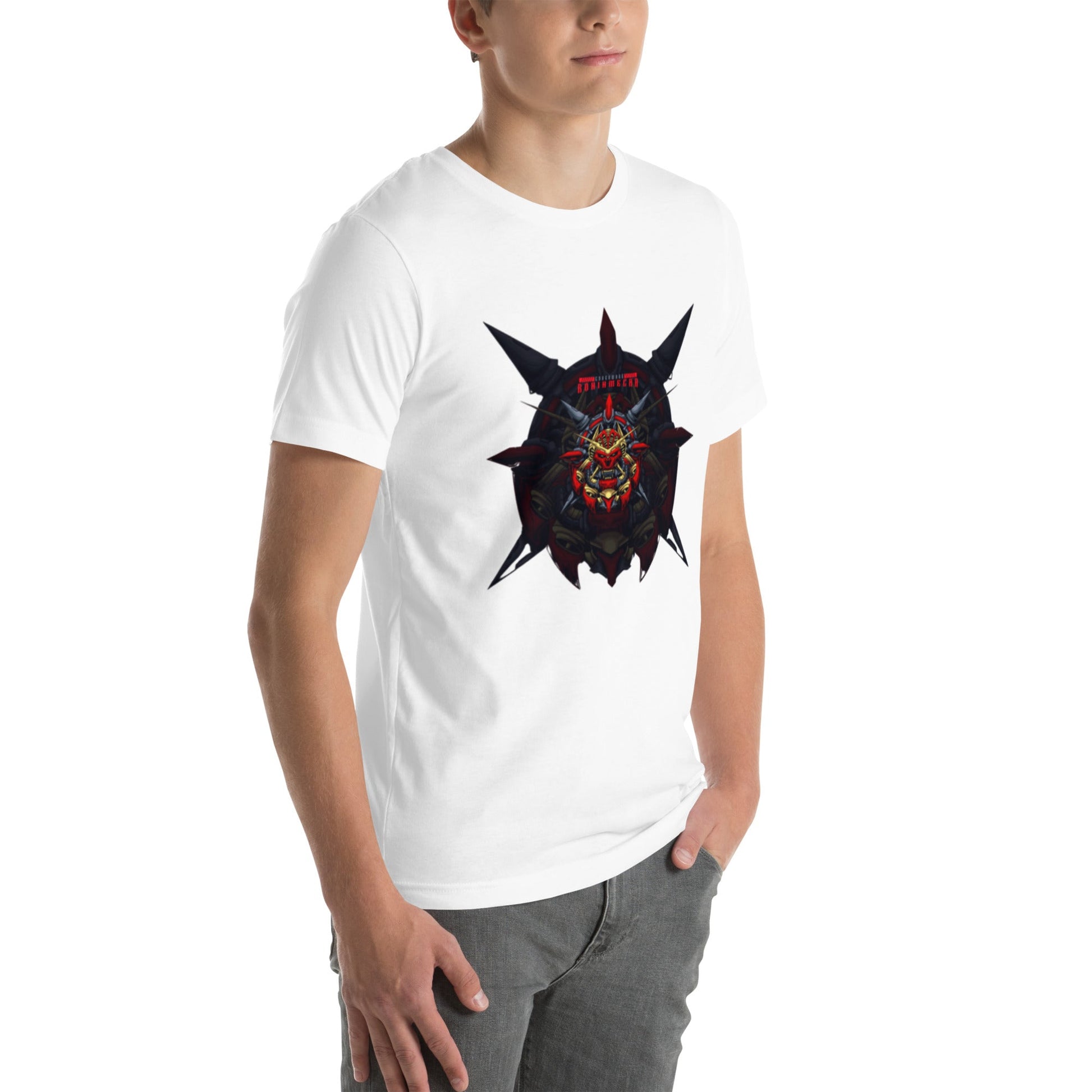 Cyberware Ronin Mecha - Unisex t-shirt by DarkByteGear