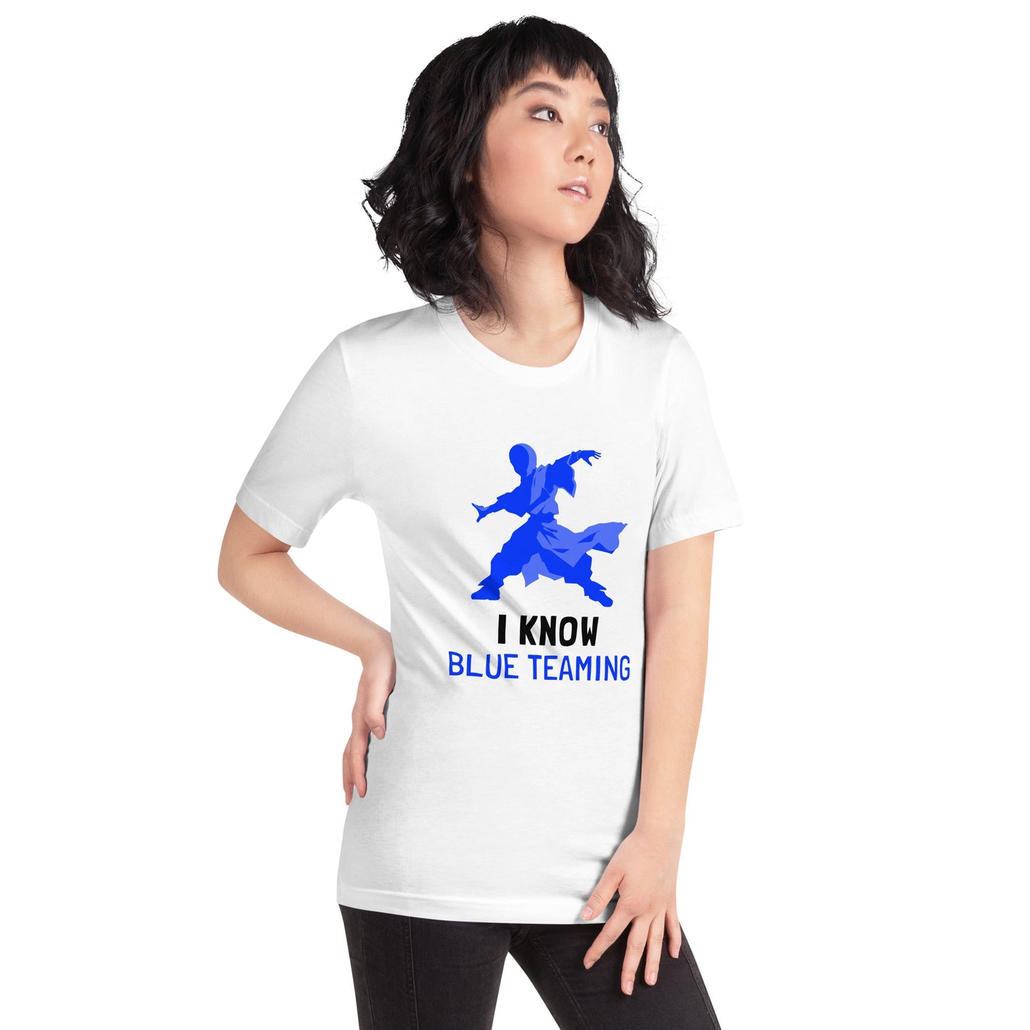 I Know Blue Teaming - Unisex t-shirt by DarkByteGear