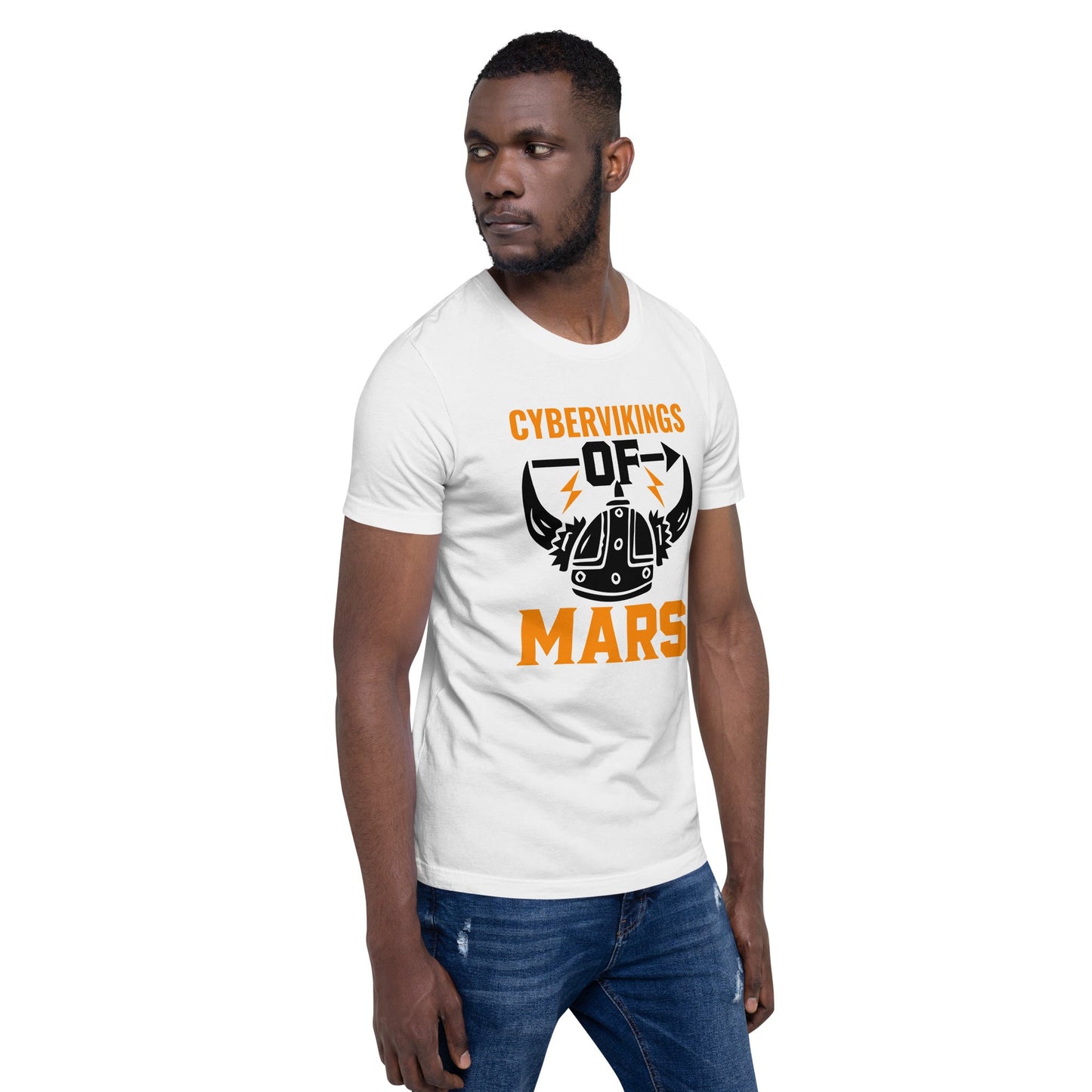 Cyberviking of Mars - Unisex t-shirt by DarkByteGear