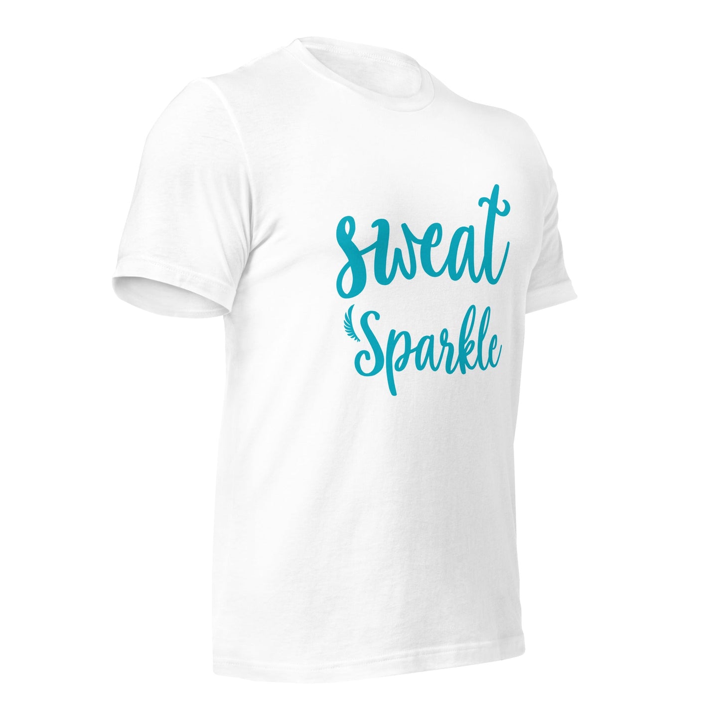 I don't sweat I sparkle - Unisex t-shirt by DarkByteGear