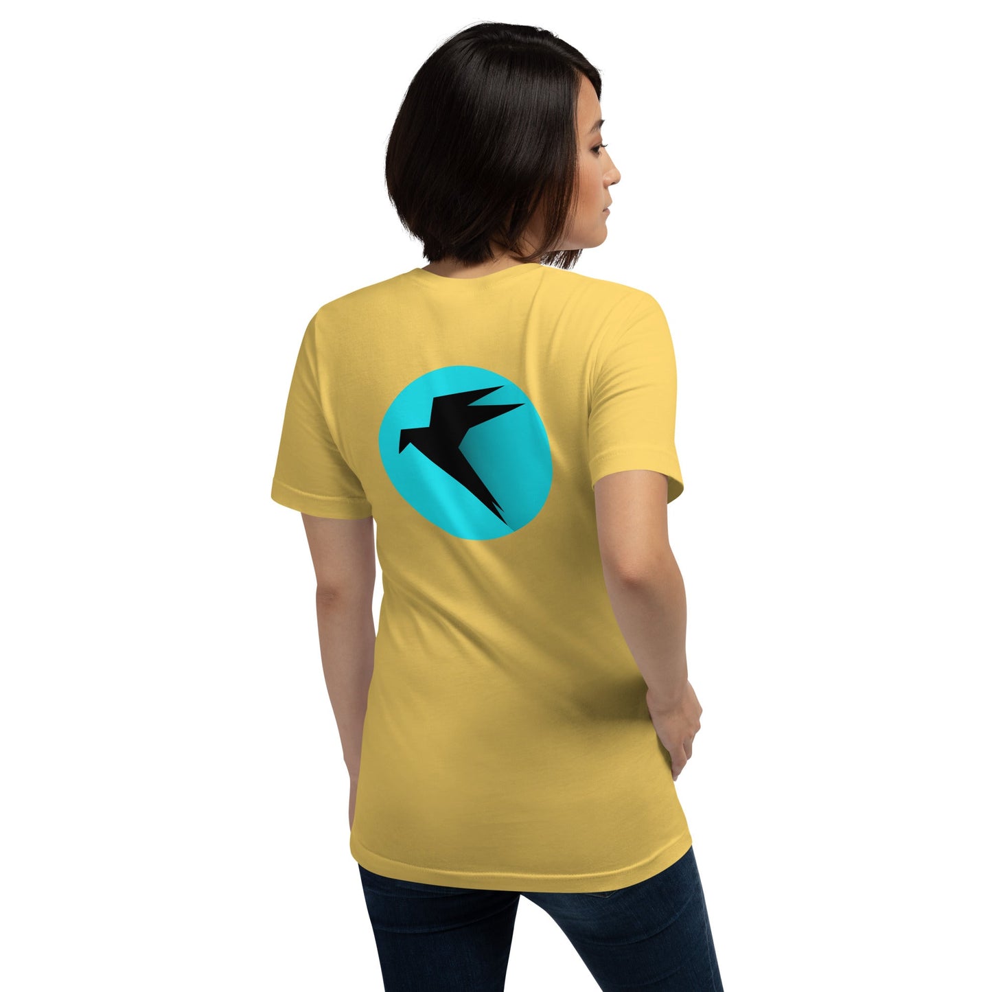 Parrot OS - The operating system for Hackers - Unisex t-shirt (back print) by DarkByteGear