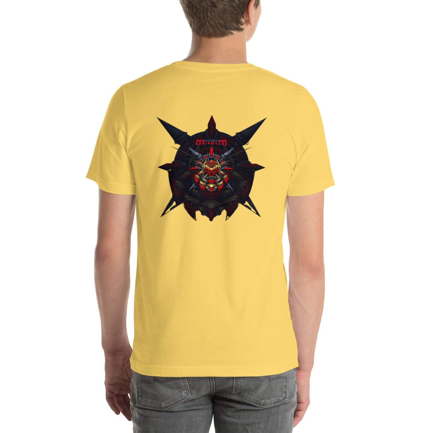 Cyberware Ronin Mecha - Unisex t-shirt ( Back Print ) by DarkByteGear