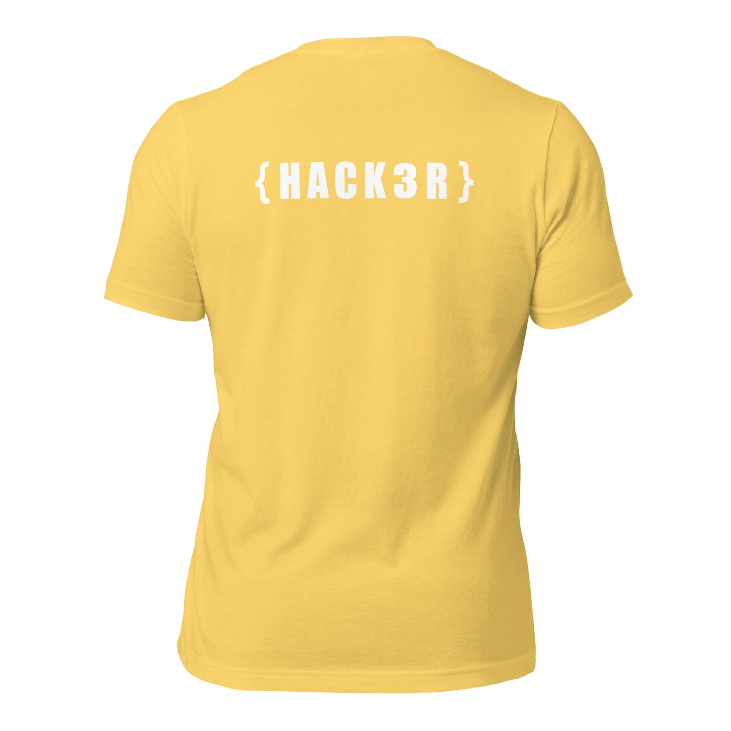 Hack3r - Unisex t-shirt ( Back Print ) by DarkByteGear