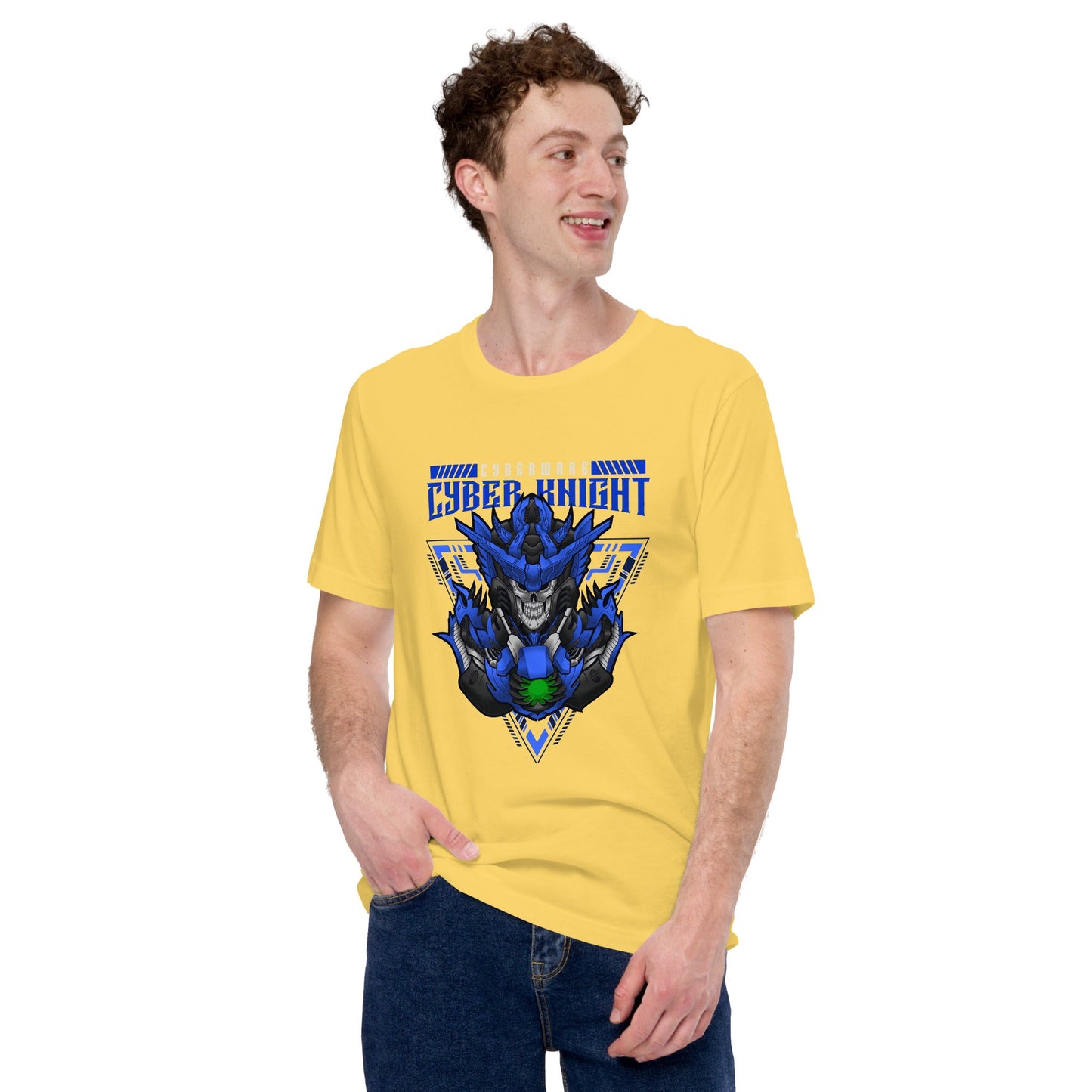 CyberWare Cyber knight - Unisex t-shirt by DarkByteGear