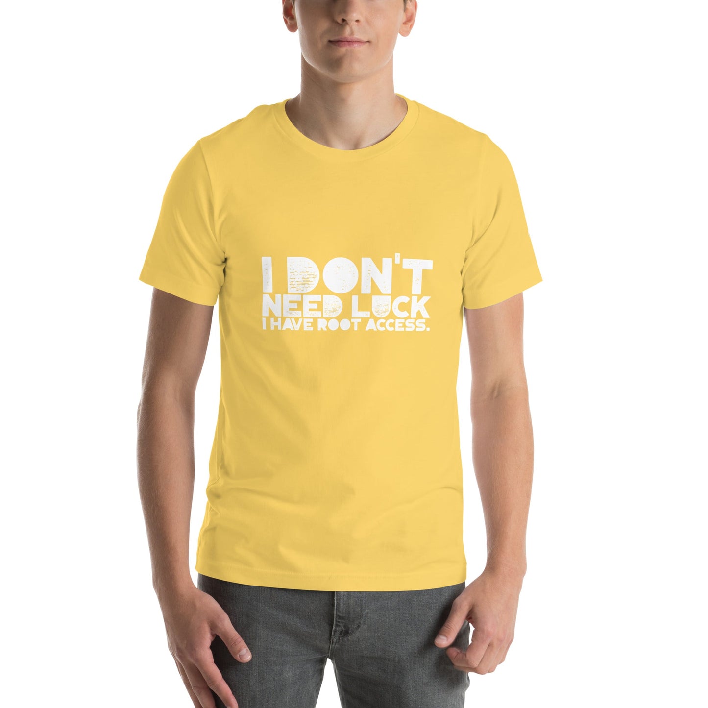 I Don't Need Luck: I Have Root Access - Unisex t-shirt by DarkByteGear