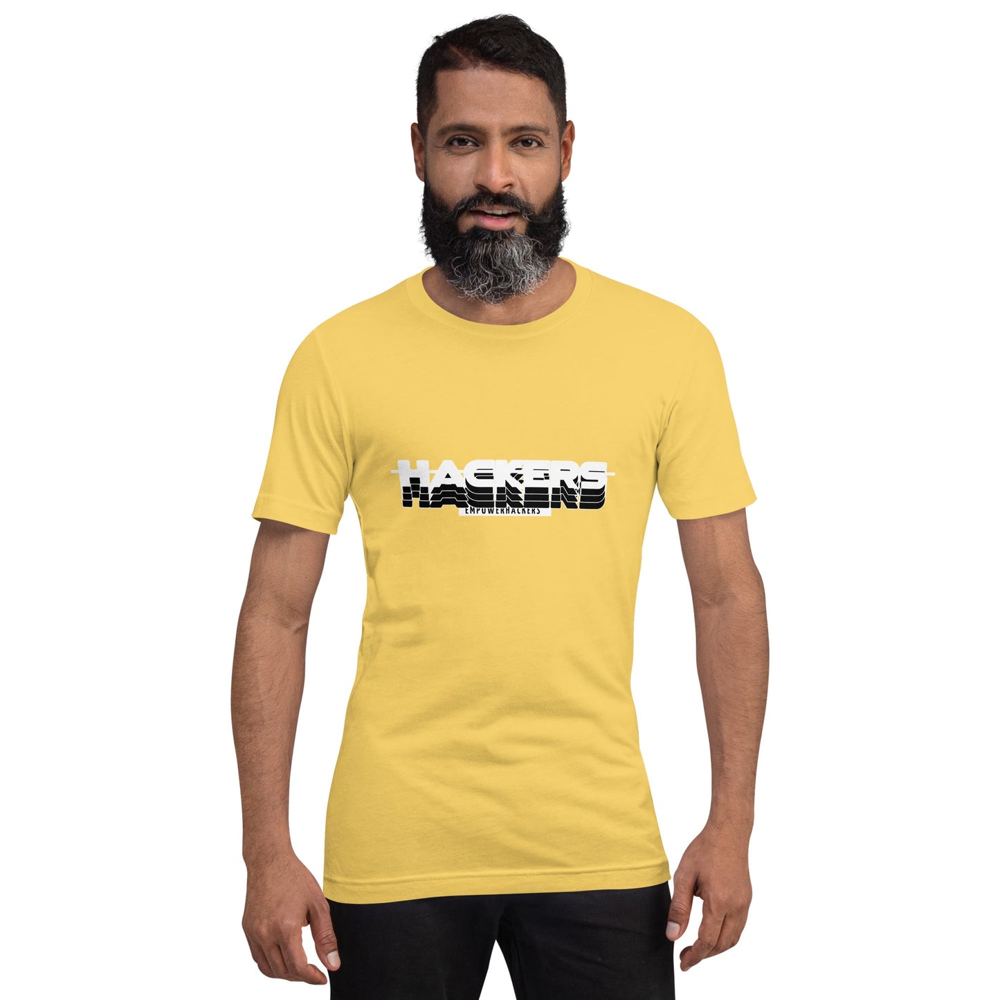 Hackers Empower Hackers V3 - Unisex t-shirt by DarkByteGear