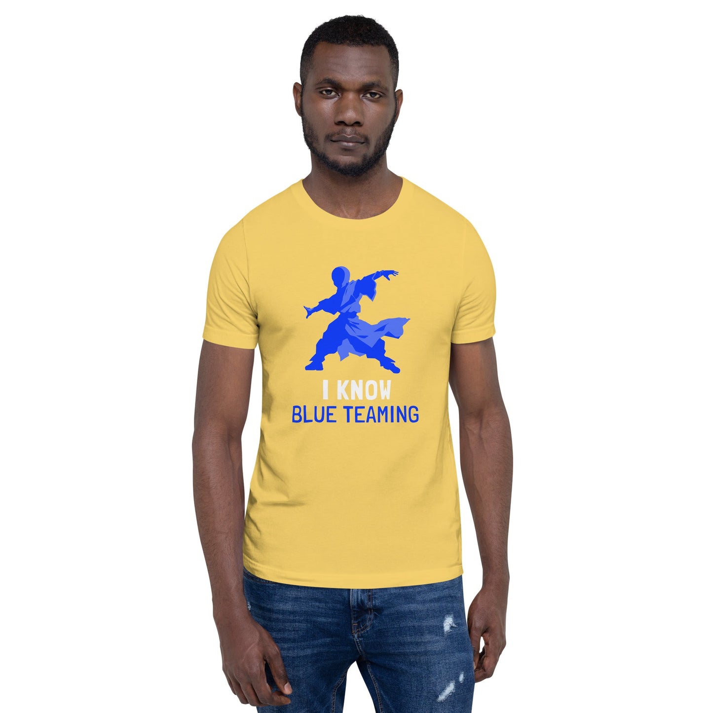 I Know Blue Teaming - Unisex t-shirt by DarkByteGear