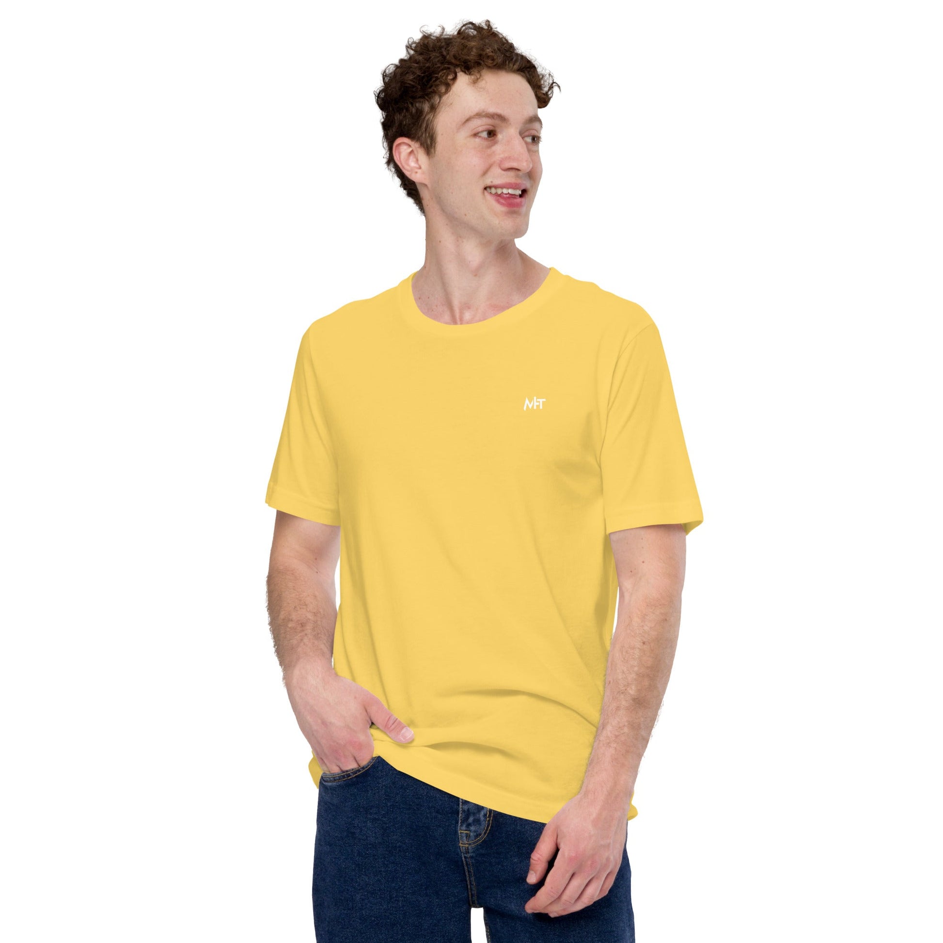 I am not saying it's aliens but, Okay! it's aliens V1 - Unisex t-shirt ( Back Print ) by DarkByteGear