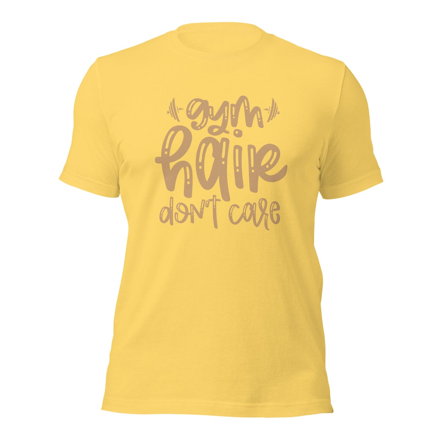 Gym Hair Don't Care - Unisex t-shirt by DarkByteGear