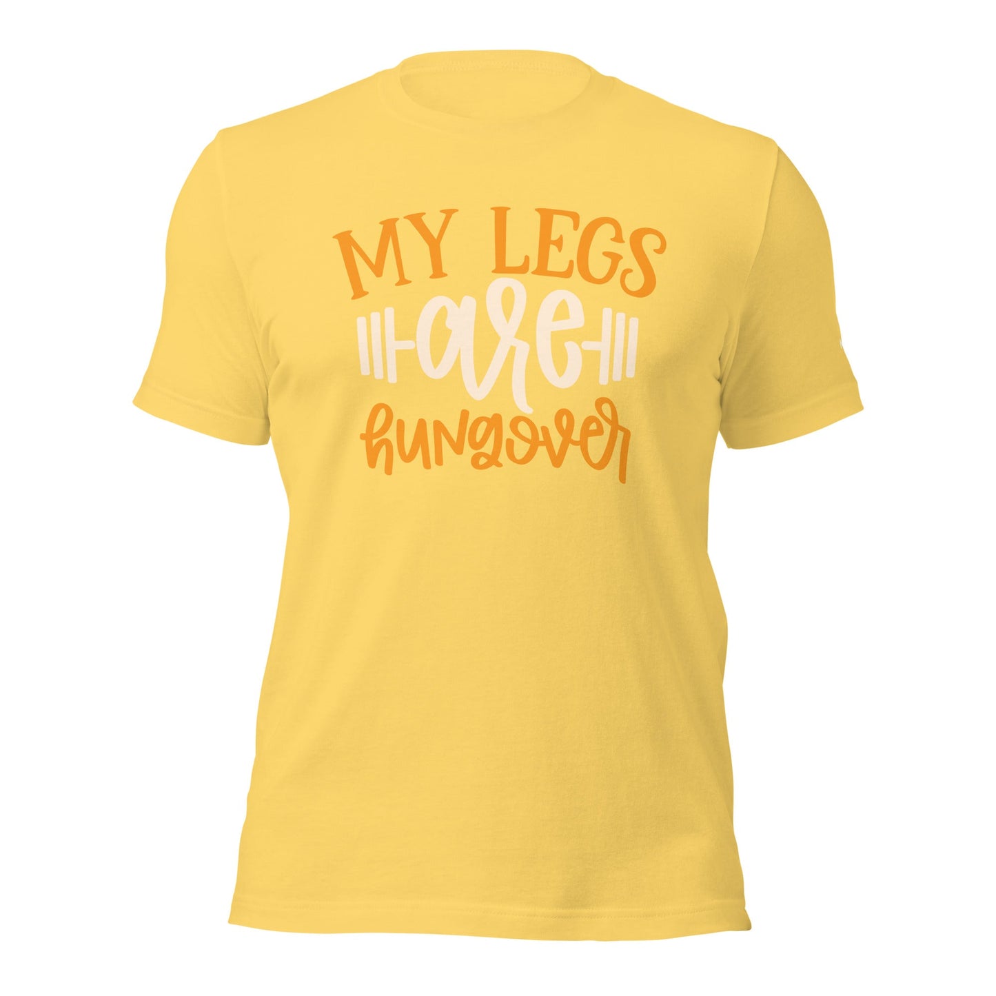 My Legs are Hungover - Unisex t-shirt by DarkByteGear