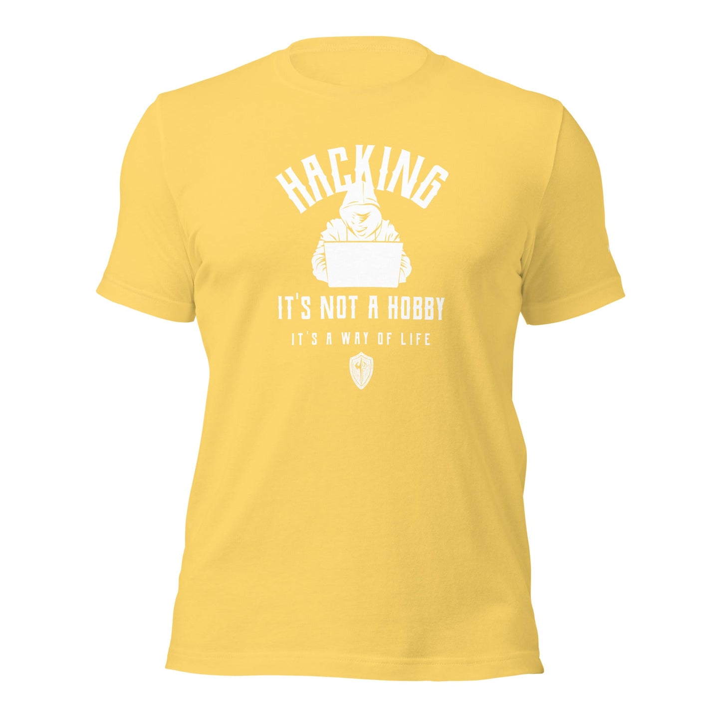 Hacking: It's not a hobby; it's a way of life - Unisex t-shirt by DarkByteGear