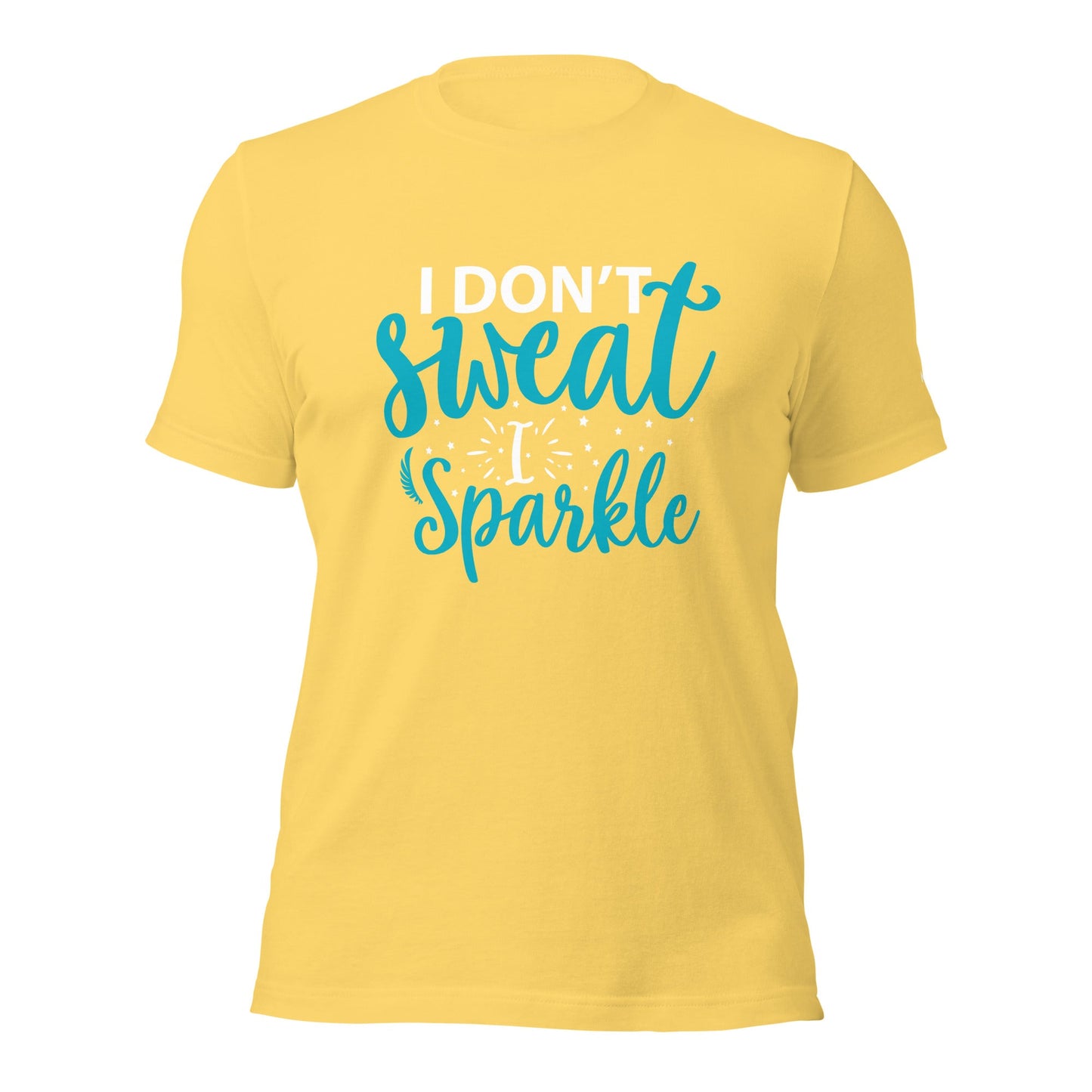 I don't sweat I sparkle - Unisex t-shirt by DarkByteGear