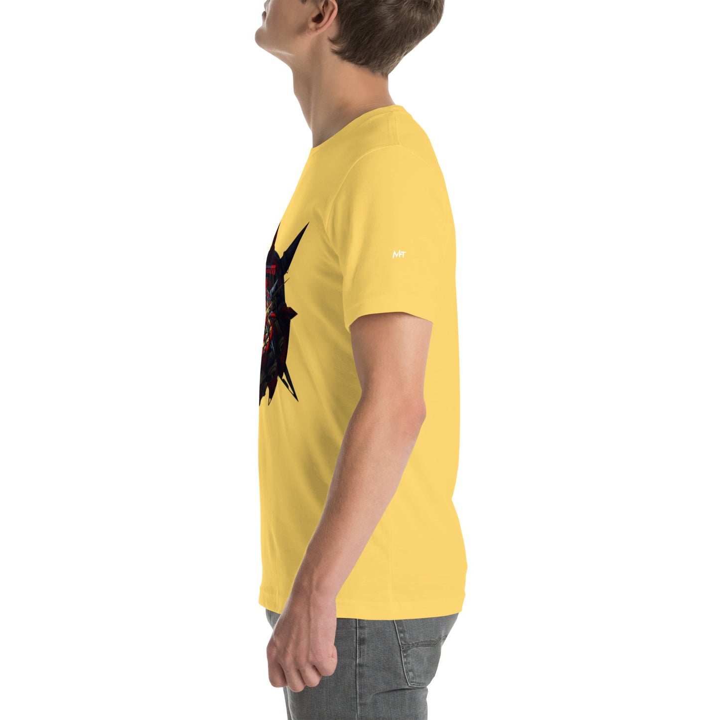 Cyberware Ronin Mecha - Unisex t-shirt by DarkByteGear