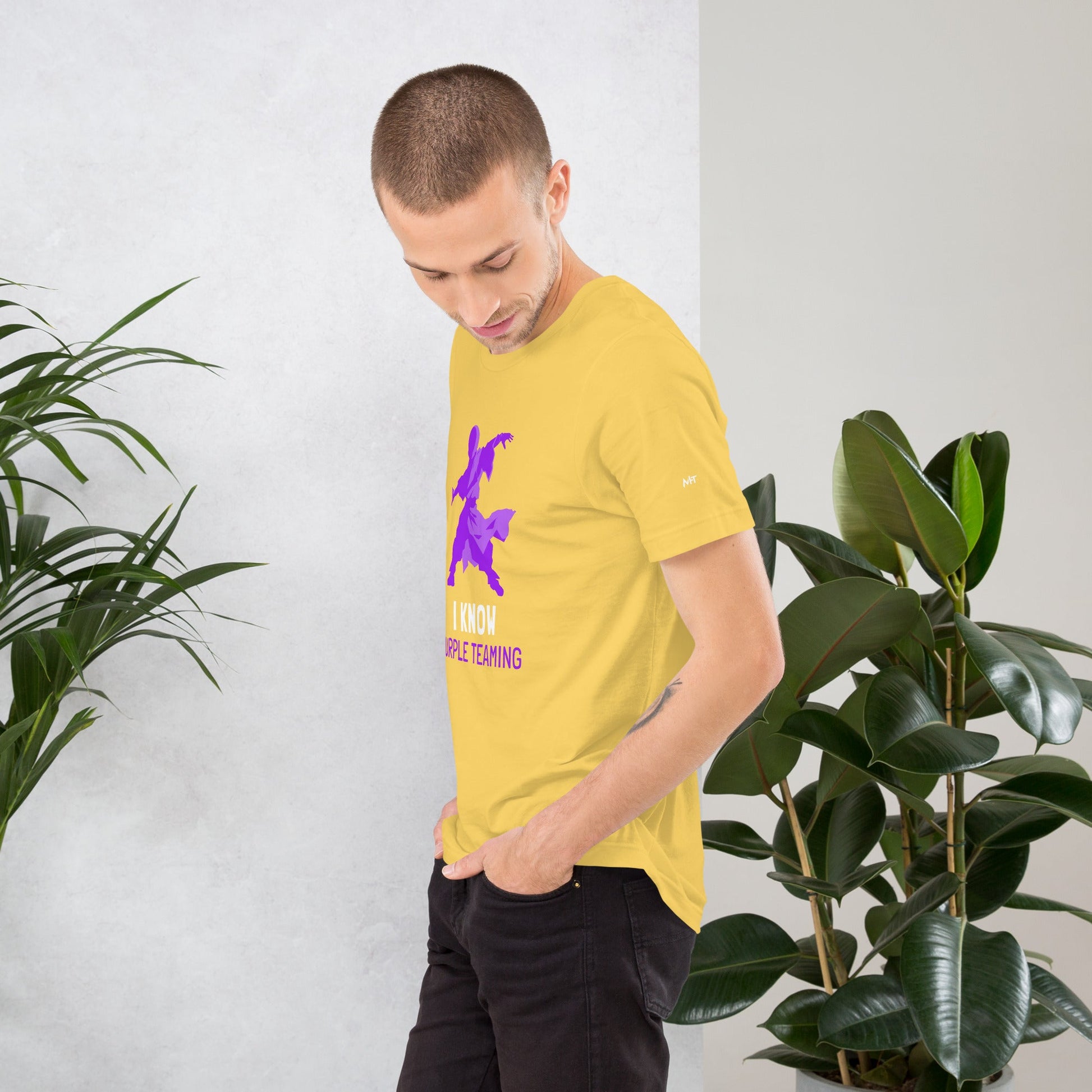 I Know Purple Teaming - Unisex t-shirt by DarkByteGear