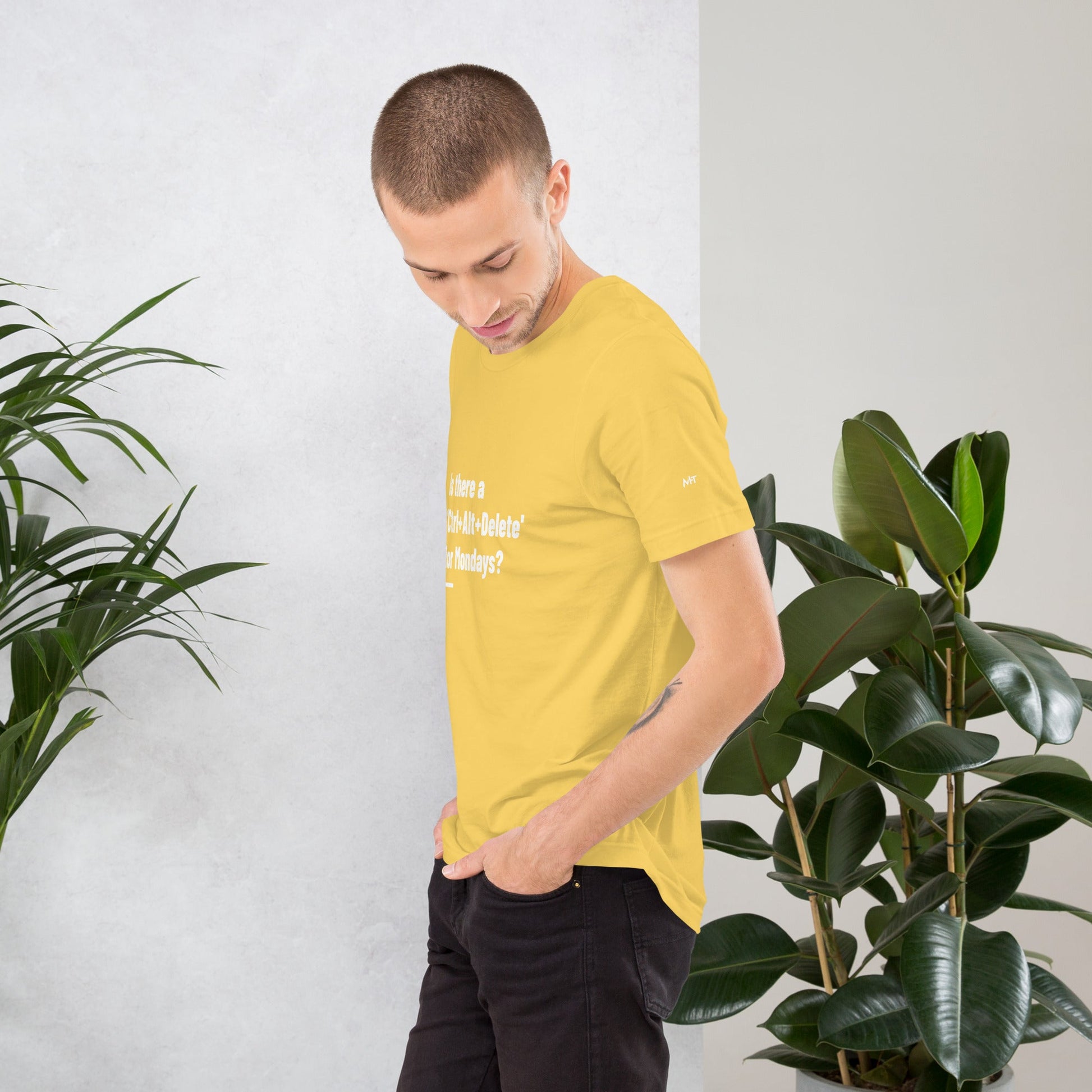 Is there a 'Ctrl+Alt+Delete' for Mondays? - Unisex t-shirt by DarkByteGear