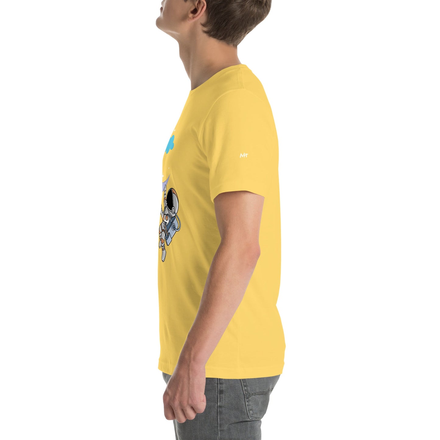 Full Moon Astronaut - Unisex t-shirt by DarkByteGear