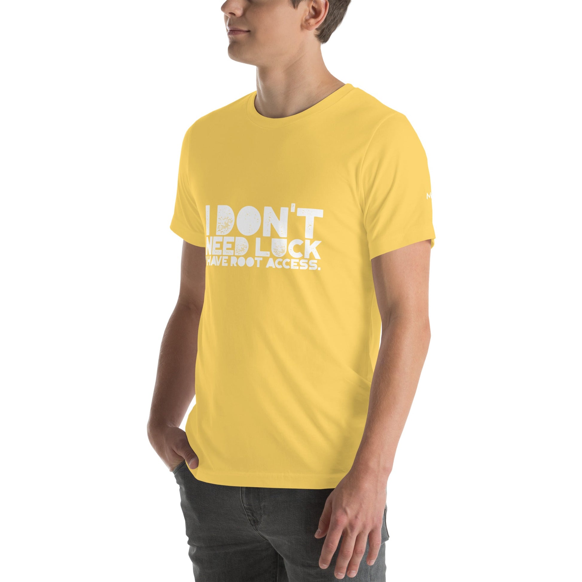 I Don't Need Luck: I Have Root Access - Unisex t-shirt by DarkByteGear