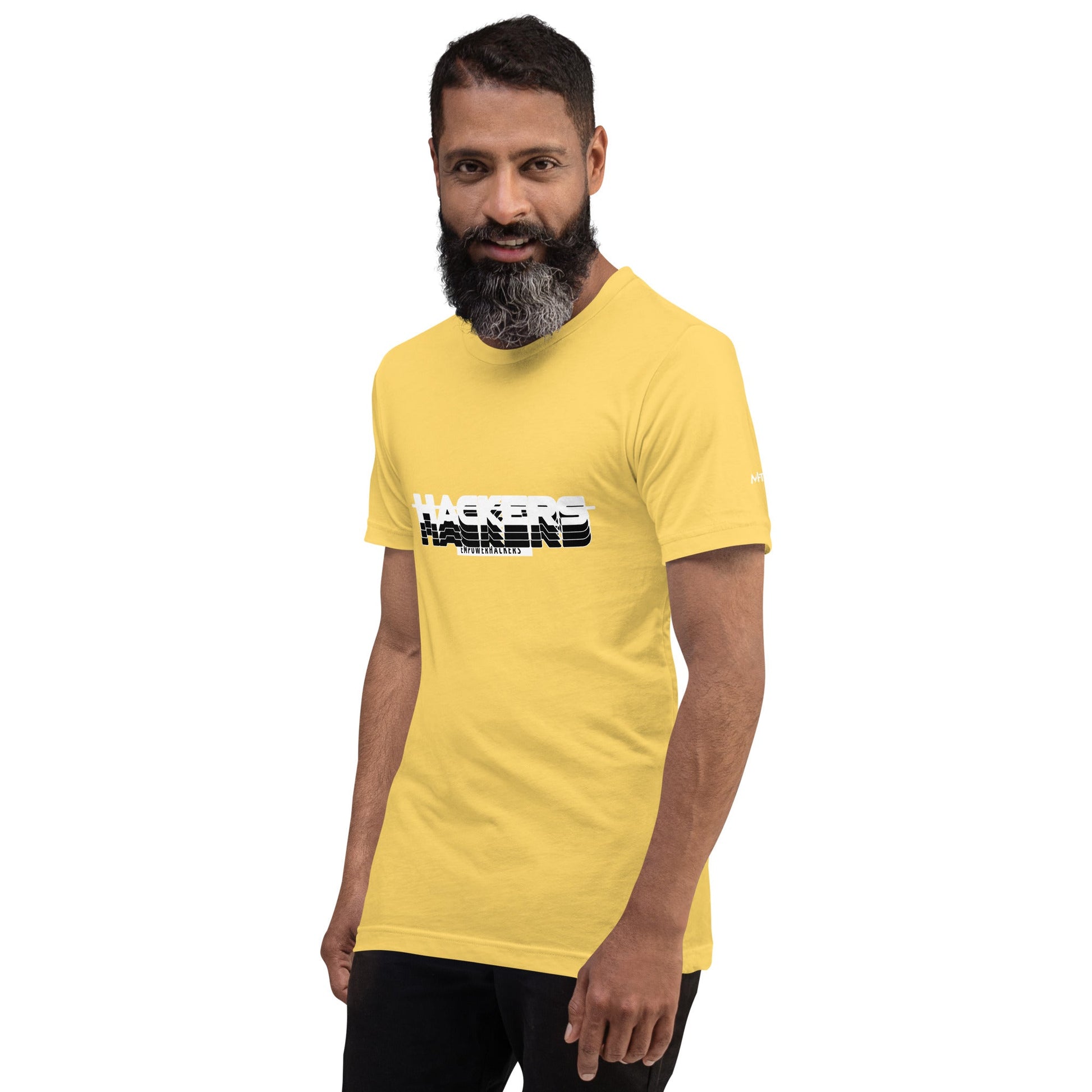 Hackers Empower Hackers V3 - Unisex t-shirt by DarkByteGear