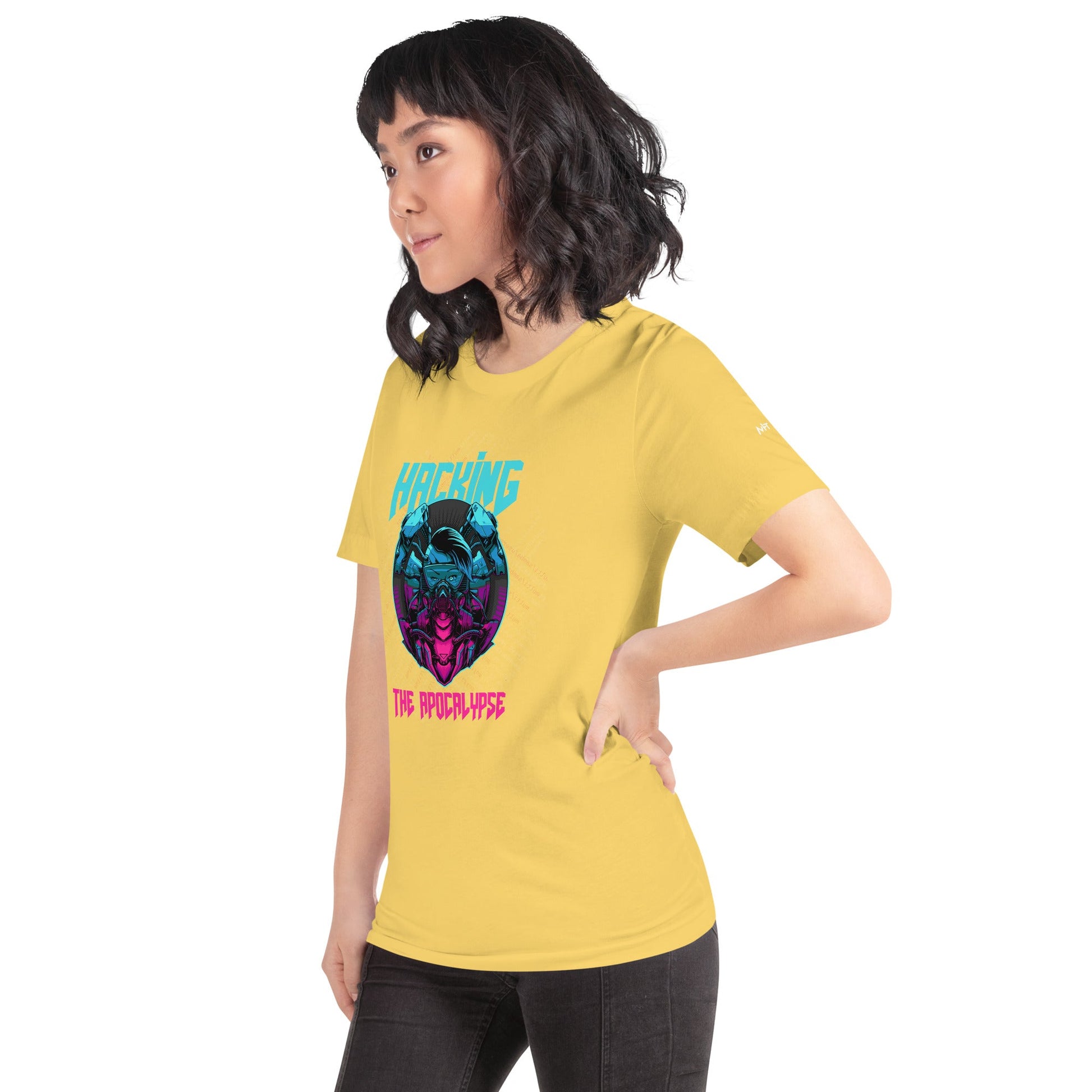 Hacking the apocalypse V2 - Unisex t-shirt by DarkByteGear