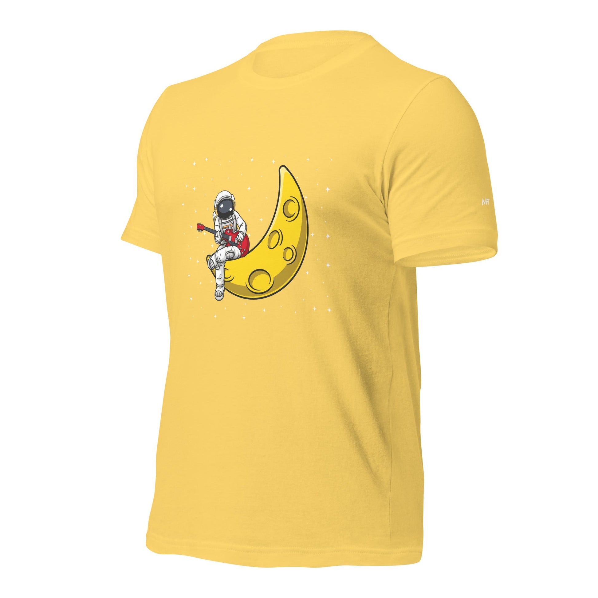 Astronaut Playing - Unisex t-shirt by DarkByteGear