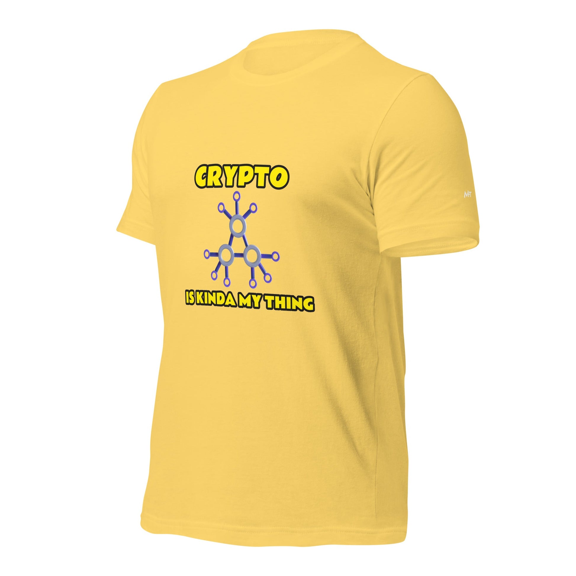 Crypto is Kinda My Thing V3 - Unisex t-shirt by DarkByteGear