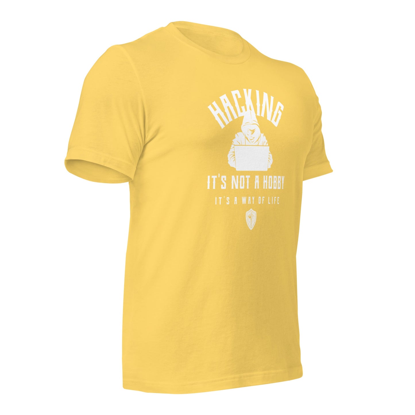 Hacking: It's not a hobby; it's a way of life - Unisex t-shirt by DarkByteGear