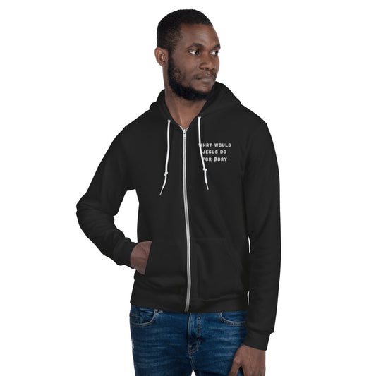 What would Jesus do for 0day - Hoodie sweater by DarkByteGear