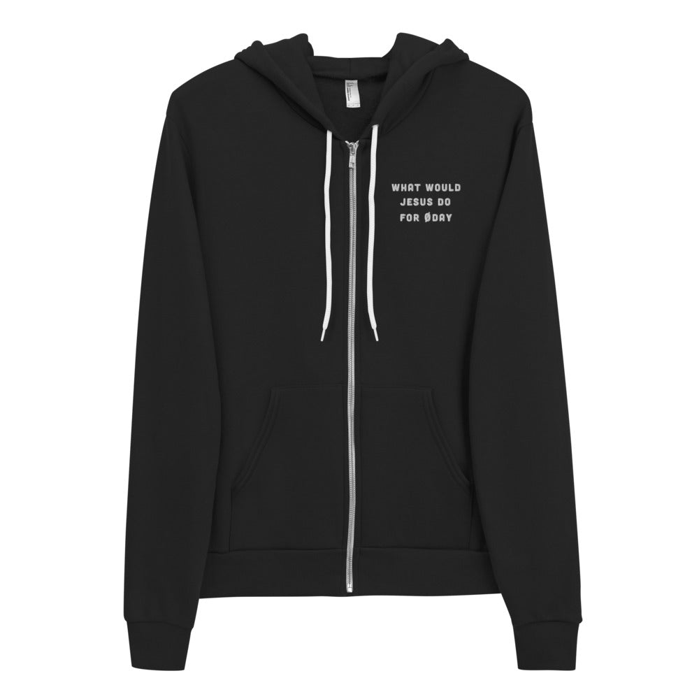 What would Jesus do for 0day - Hoodie sweater by DarkByteGear