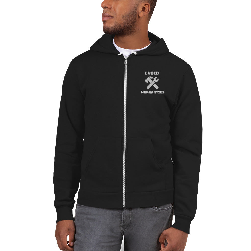 I void warranties - Hoodie sweater by DarkByteGear