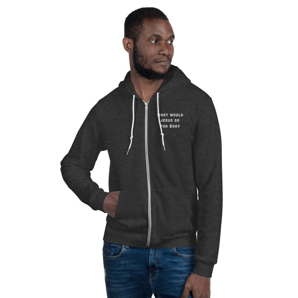 What would Jesus do for 0day - Hoodie sweater by DarkByteGear