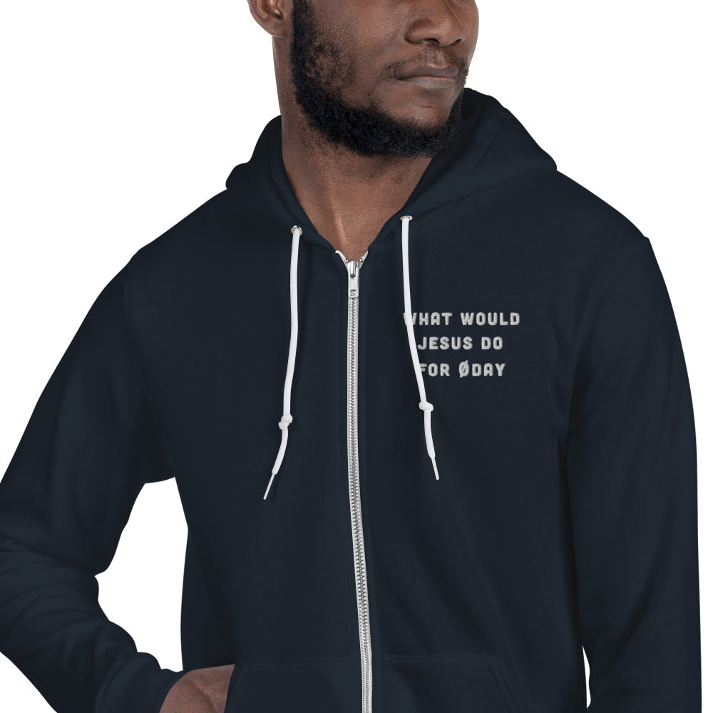 What would Jesus do for 0day - Hoodie sweater by DarkByteGear