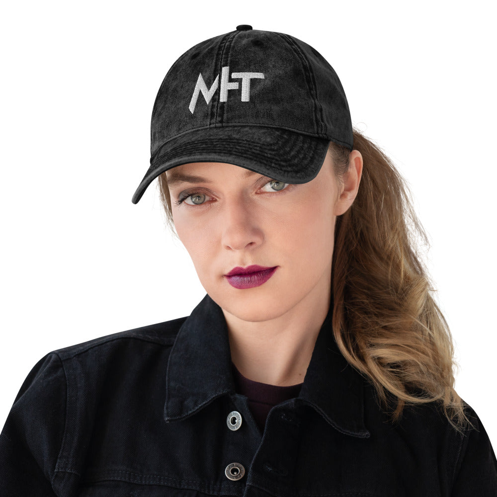 MHT - Vintage Cotton Twill Cap by DarkByteGear