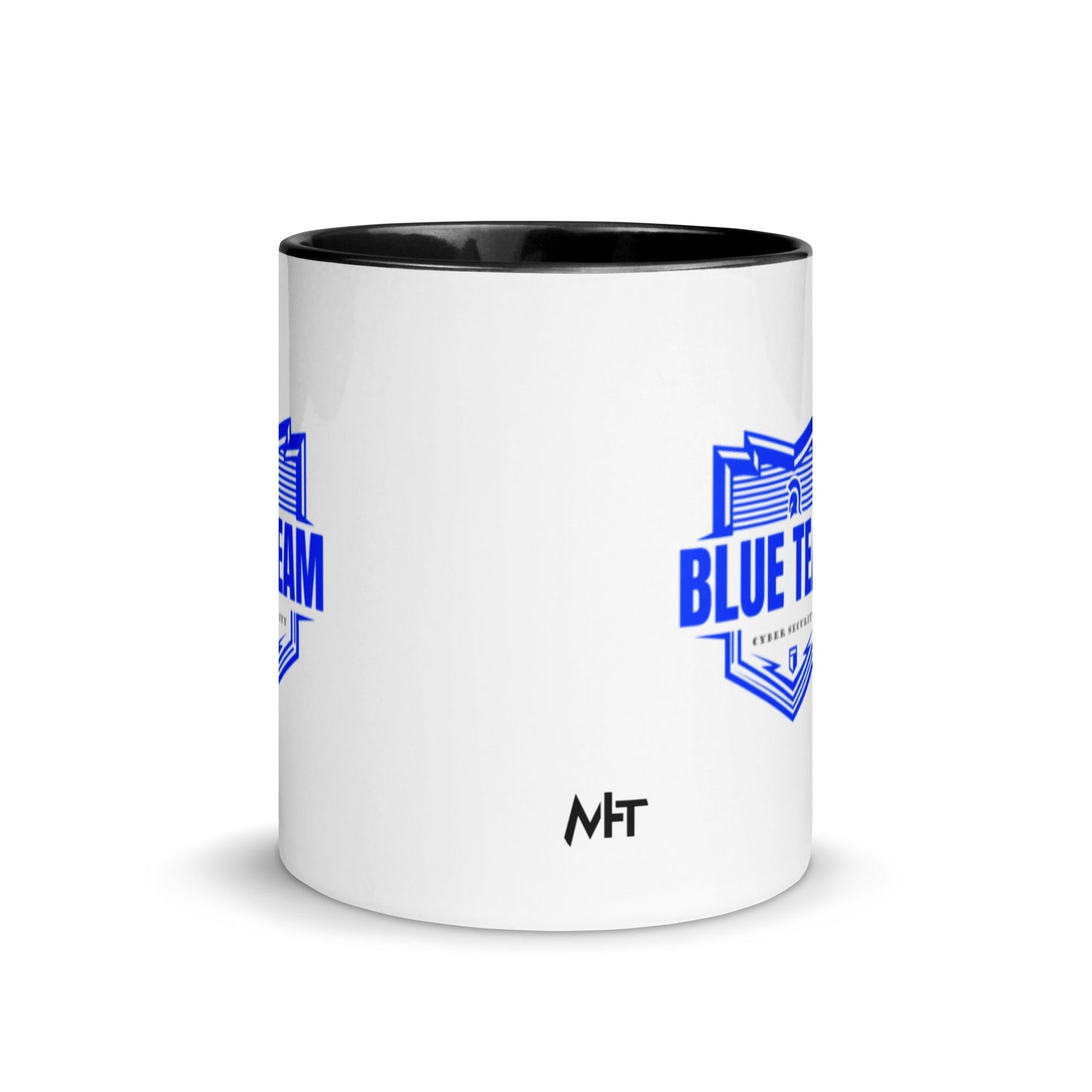 Cyber Security Blue Team - Mug with Color Inside by DarkByteGear