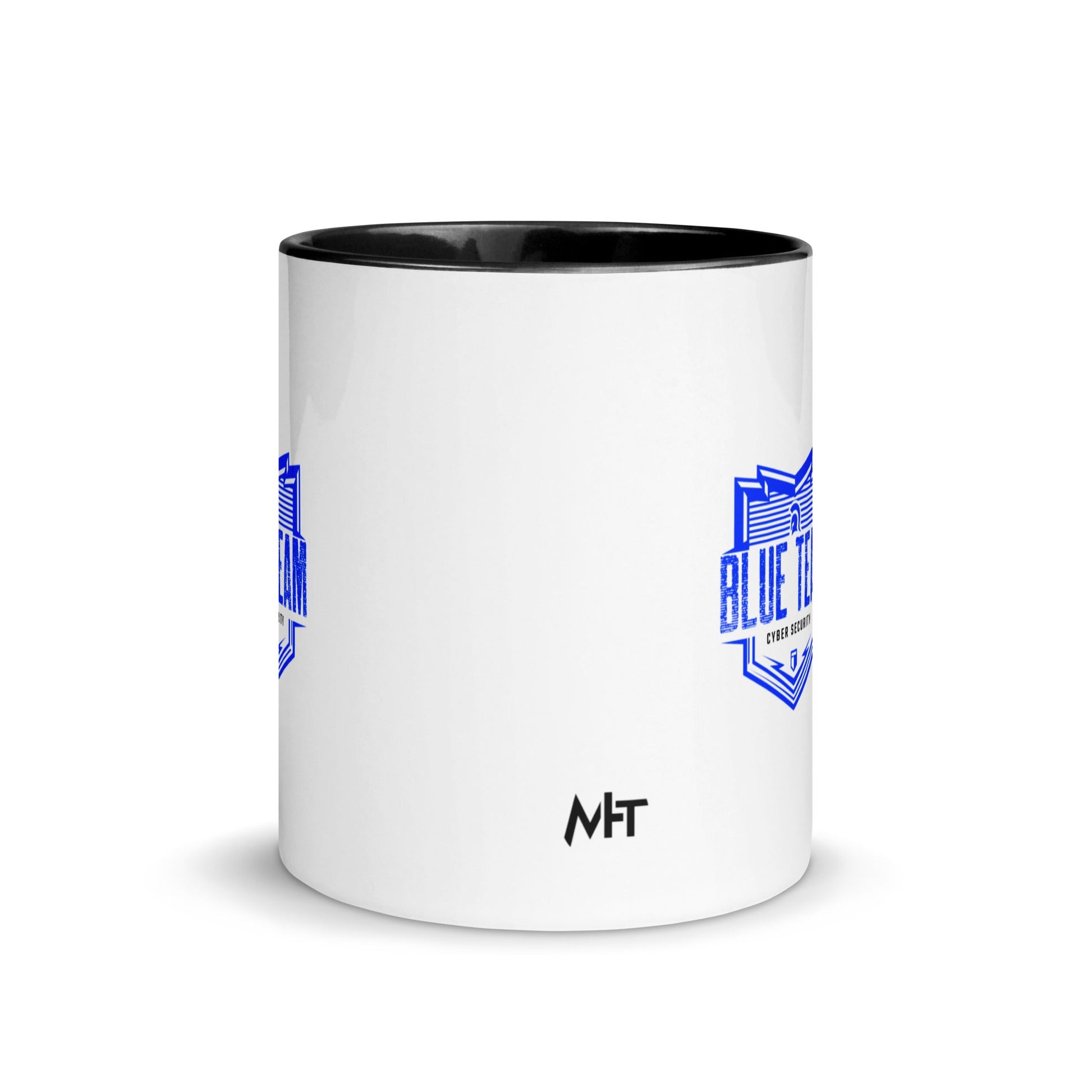 Cyber Security Blue Team V13 - Mug with Color Inside by DarkByteGear
