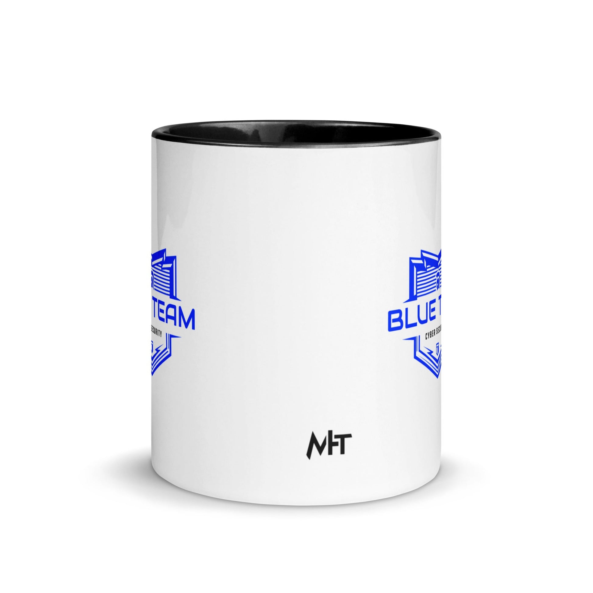 Cyber Security Blue Team V17 - Mug with Color Inside by DarkByteGear
