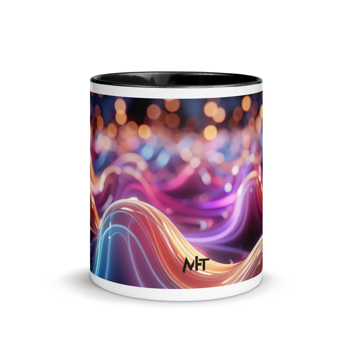 Neon AI - Mug with Color Inside by DarkByteGear