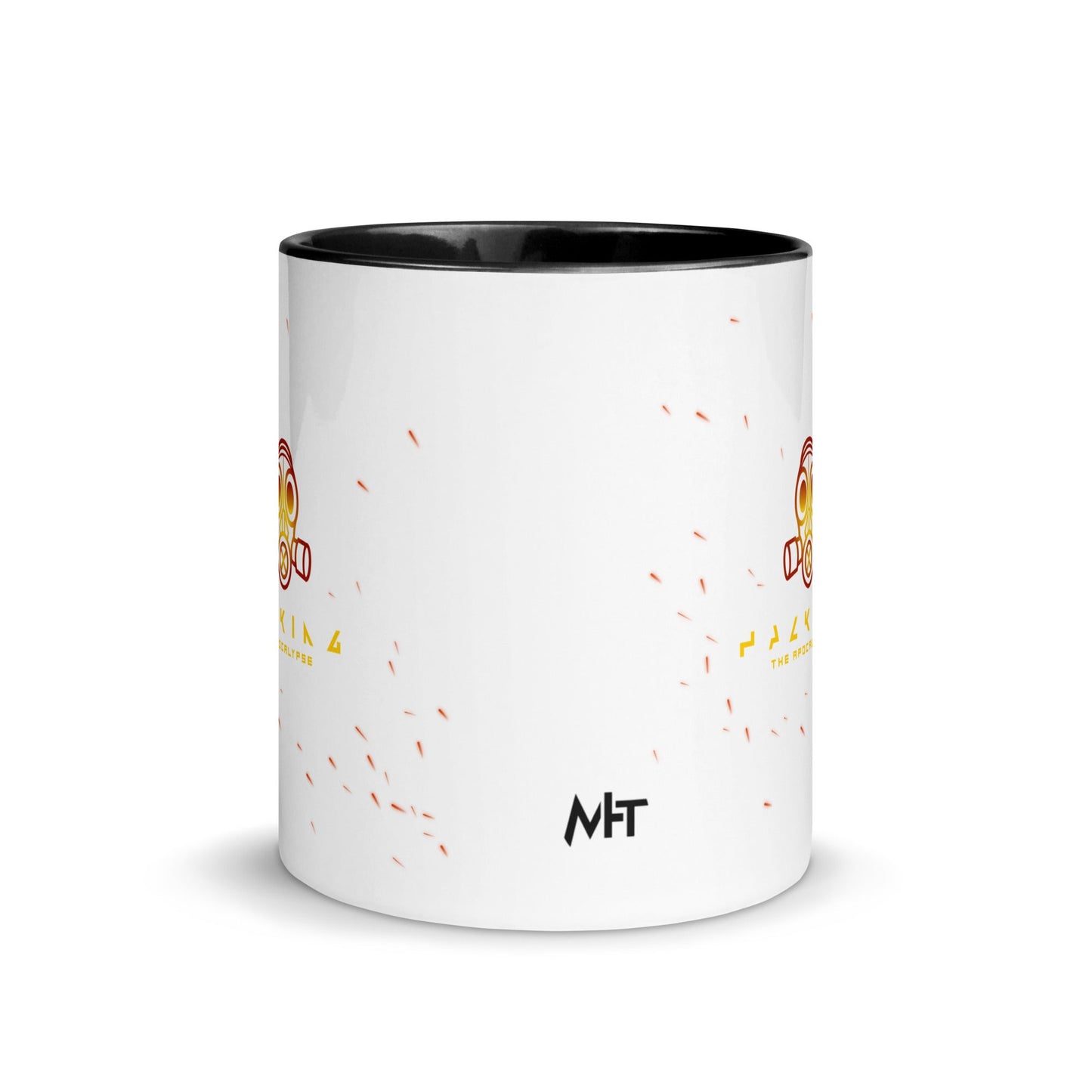 Hacking the apocalypse - Mug with Color Inside by DarkByteGear