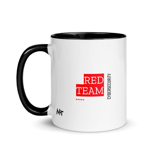 Cyber Security Red Team V13 - Mug with Color Inside by DarkByteGear