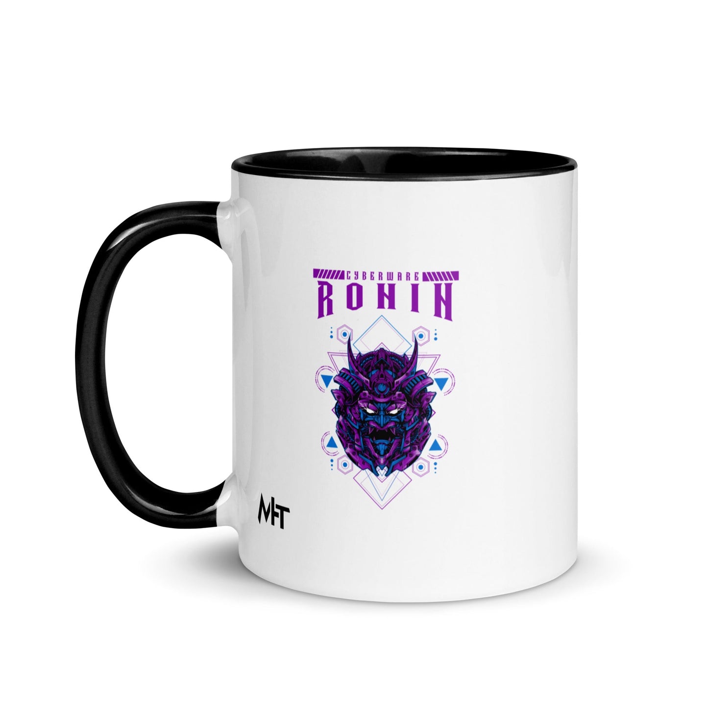 CyberWare Ronin - Mug with Color Inside by DarkByteGear