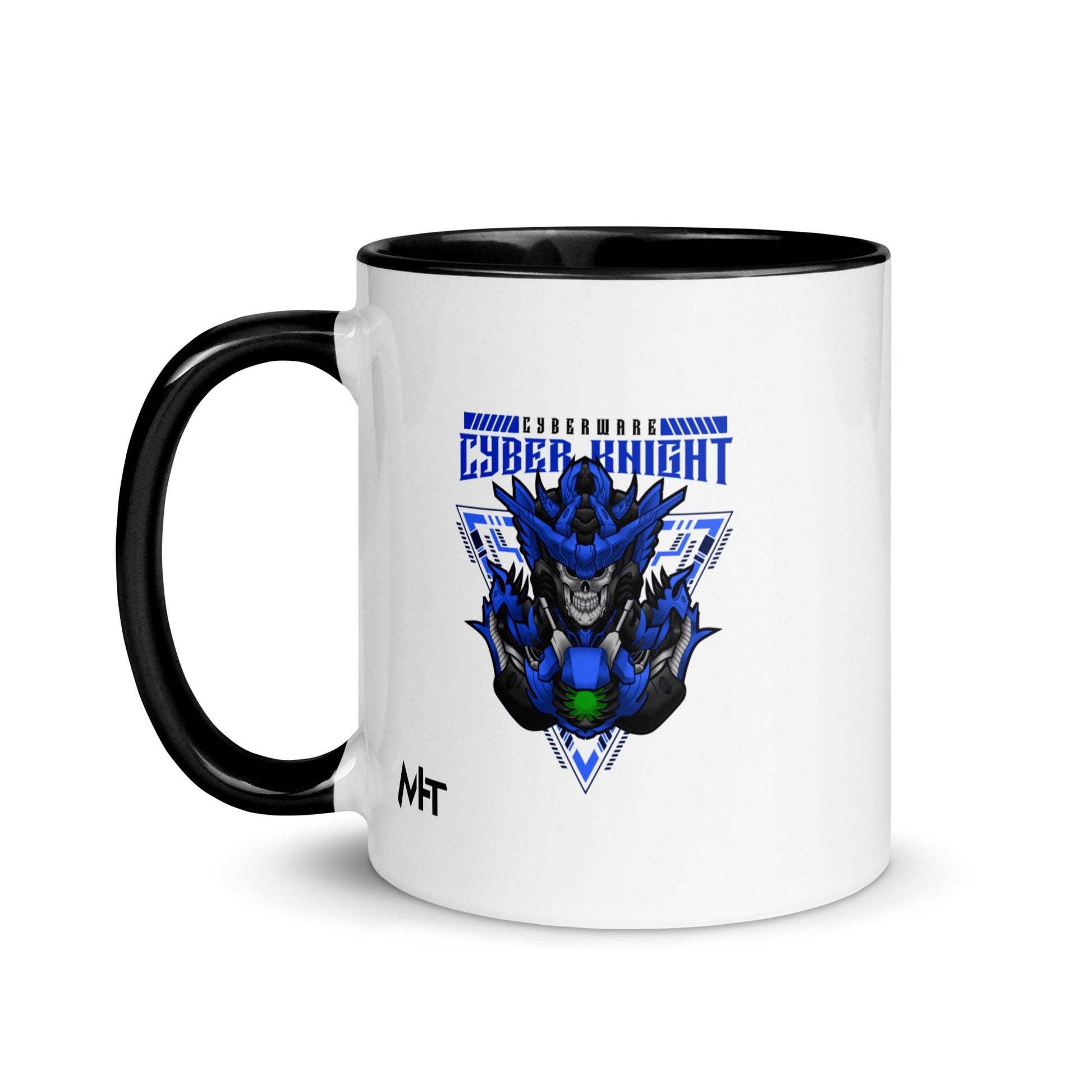 CyberWare Cyber knight - Mug with Color Inside by DarkByteGear