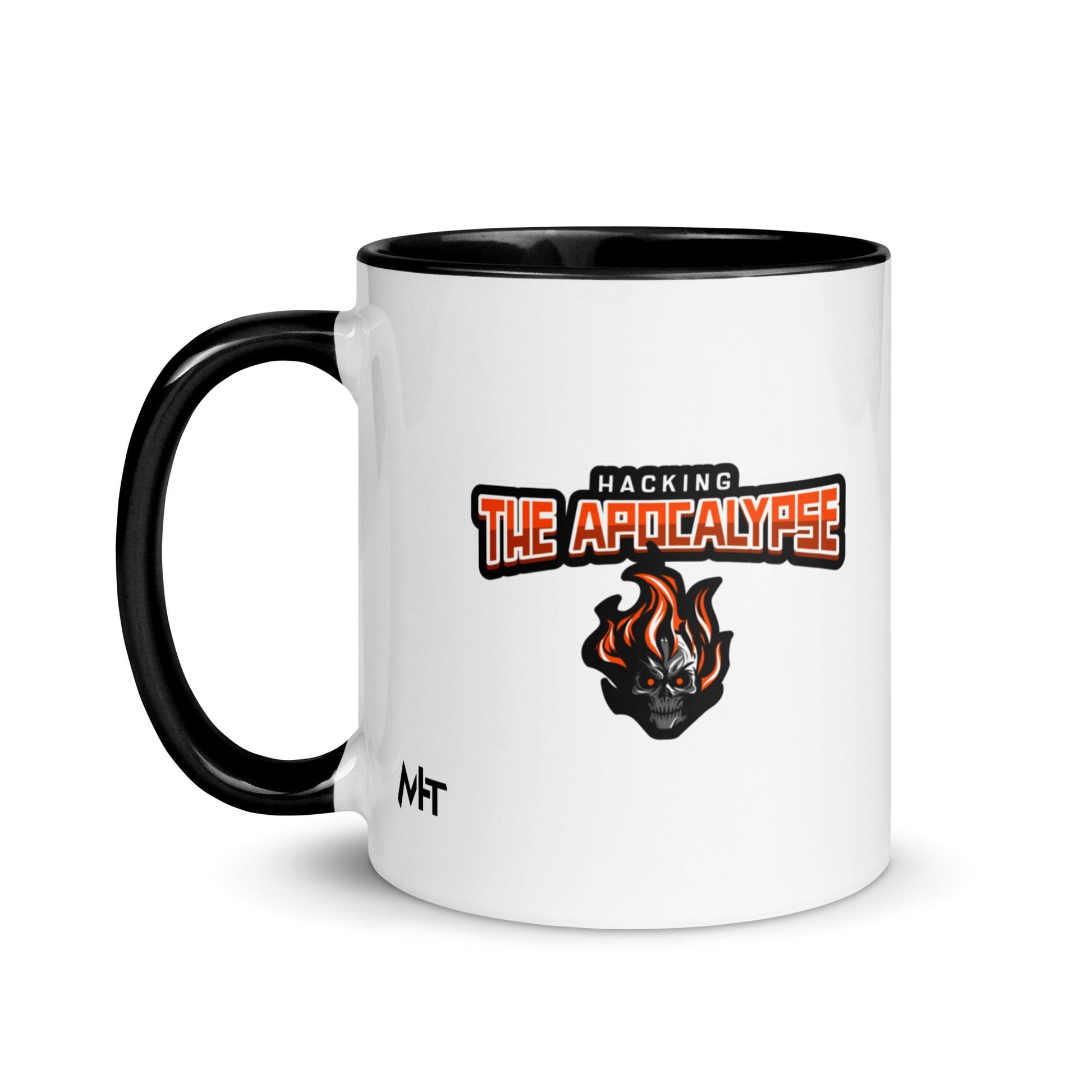 Hacking the Apocalypse V1 - Mug with Color Inside by DarkByteGear